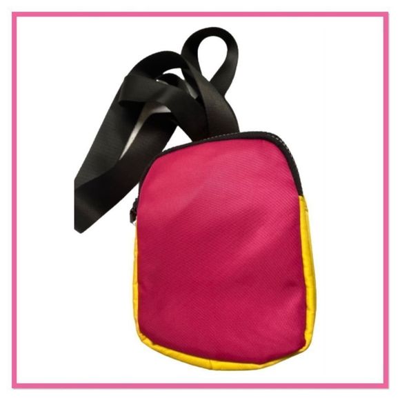No Boundaries Pink and Yellow Gabriella Crossbody Bag - Picture 6 of 7